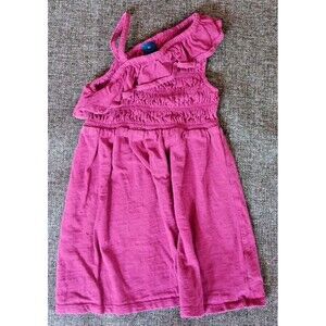 Dress 2T Girls Old Navy Off Shiulder Ruffle Fuchsia Purple